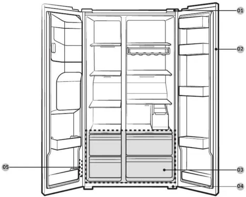SAMSUNG RS67A8811WW - ΠΡΟΣΟΧΗ - 1