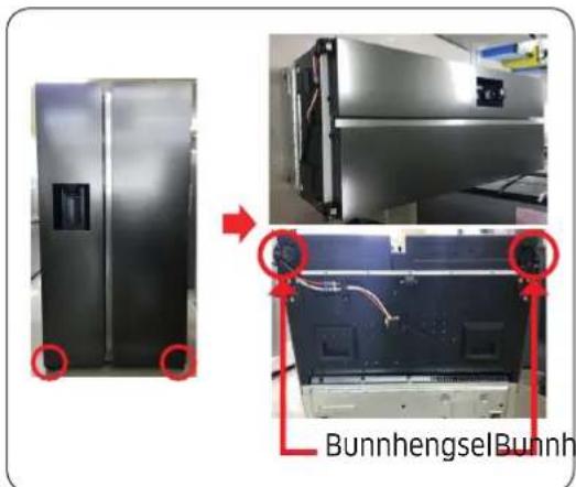 SAMSUNG RS67A8811WW - Bunnhengsel - 1