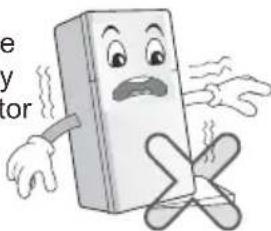 LG GLC252SQBB - Install the refrigerator on a solid and level floor. - 1