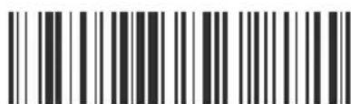Black and white barcode image with vertical lines and dots