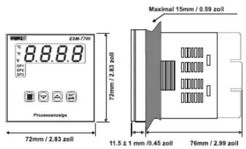 Emko ESM4400 - Elektrische Anschlüsse - 6
