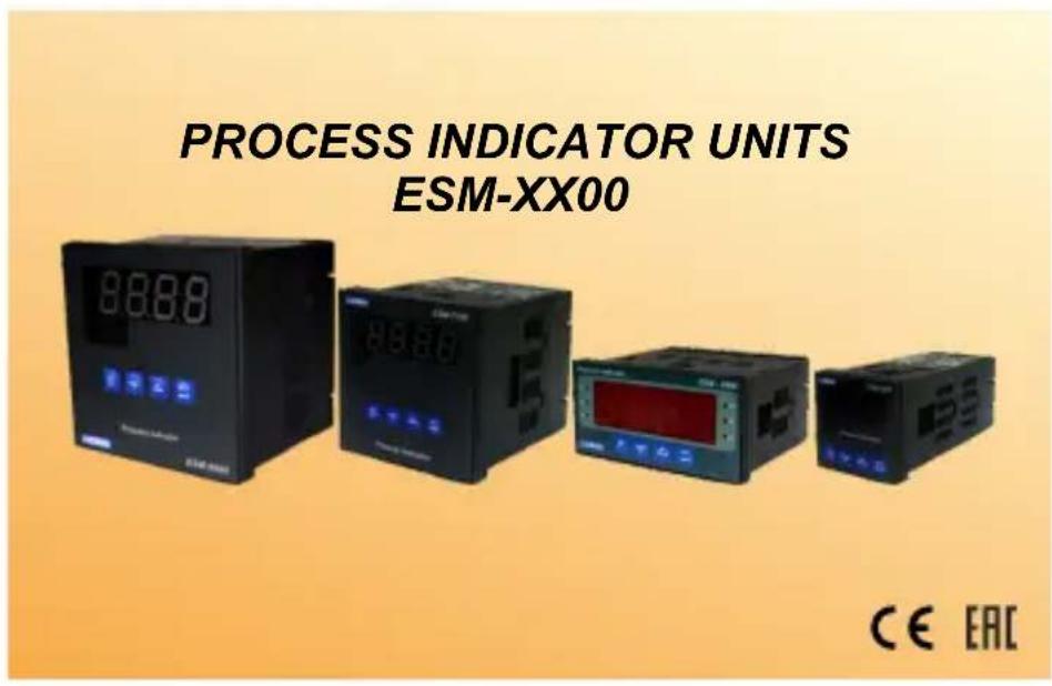 Emko ESM4400 - ESM-XX00 Process Indicator Units - 1