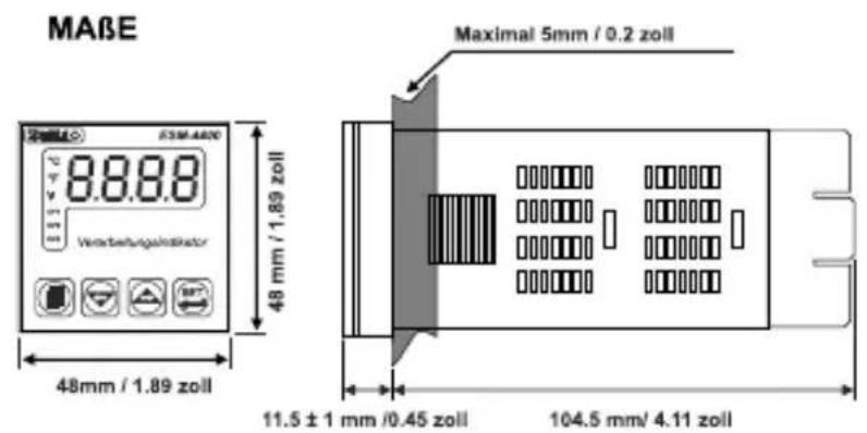 Emko ESM4400 - Elektrische Anschlüsse - 4