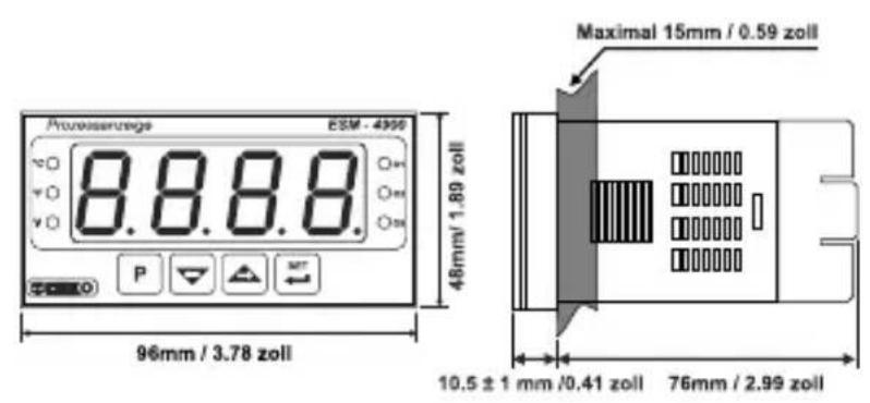 Emko ESM4400 - Elektrische Anschlüsse - 5