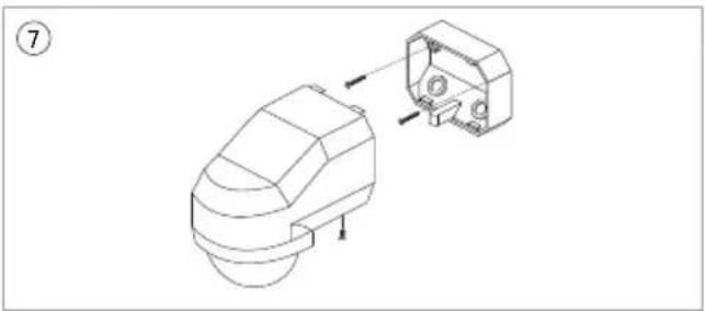 Kopp INFRAcontrol R 240 AP IP54 - Bewegingsmelder – onderdelen - 2