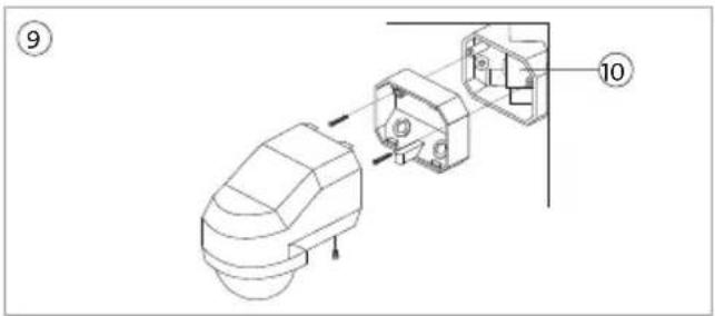 Kopp INFRAcontrol R 240 AP IP54 - Bewegingsmelder – onderdelen - 3
