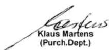 Brüder Mannesmann 853338 - Declaration de conformite ce - 1