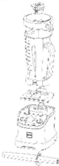 NOVIS ProBlender - Copo medidor - 1