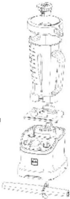 NOVIS ProBlender - Lista över delar - 1