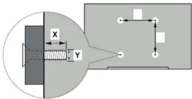 Finlux FLH2435ANDROID - When using the wall mount bracket - 1
