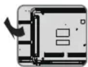 PANASONIC TX43LXW704 - Einsetzen / Entfernen des USB-Flash-Speichers - 4
