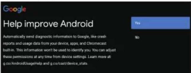 PANASONIC TX43LXW704 - Google - configuration initiale - 6