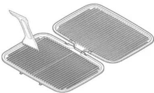 Zwilling ENFINIGY - Eemaldage grillplaadid ja puhastage neid - 3
