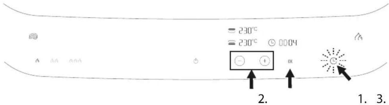 Zwilling ENFINIGY - Programmas ilguma / taimera manuāla regulēšana - 1