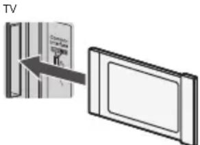 PANASONIC TX32LSW504 - Common Interface - 1