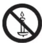 PANASONIC TX32LSW504 - To prevent the spread of fire, keep candles or other open flames away from this product at all times - 1