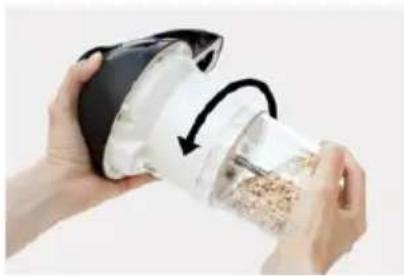 Tribest Soyabella SB130 - GRINDING DRY FOODS - STEP BY STEP - 2