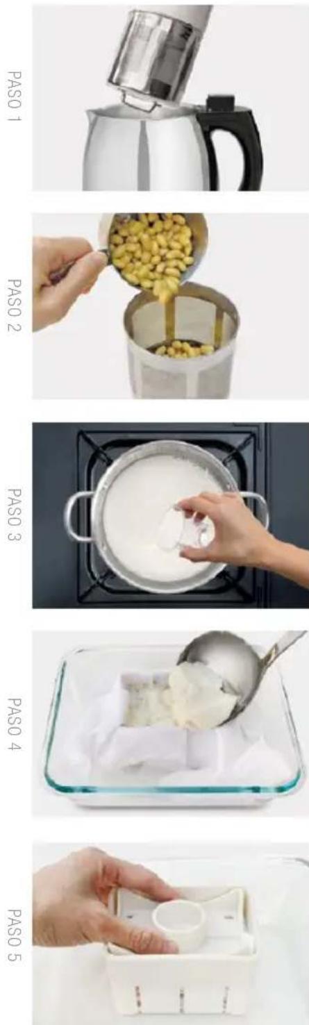 Tribest Soyabella SB130 - TOFU SUAVE CON SB-132 - PASO A PASO - 1