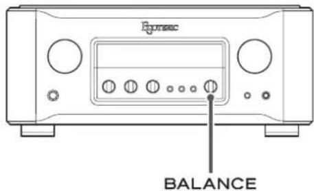 Esoteric F05 - Adjusting the balance - 1