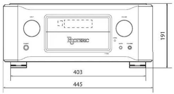Esoteric F03A - Included accessories - 1