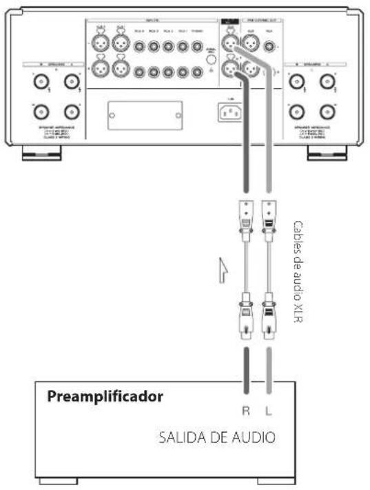 Esoteric F03A - Conexiones para usar como etapa de potencia - 1