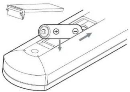 Esoteric F03A - Installing batteries - 1