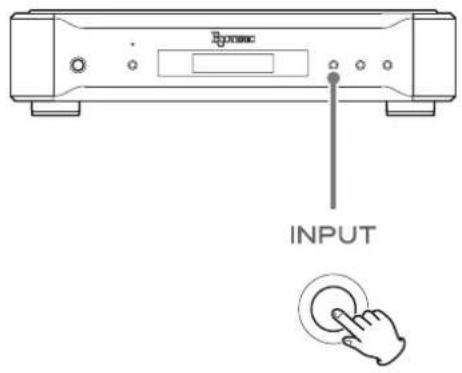 Esoteric N05 - Changing the input source - 1