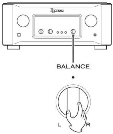 Esoteric F07 - Ajuste del balance - 1