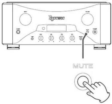 Esoteric Grandioso F1 - Muting the output - 1