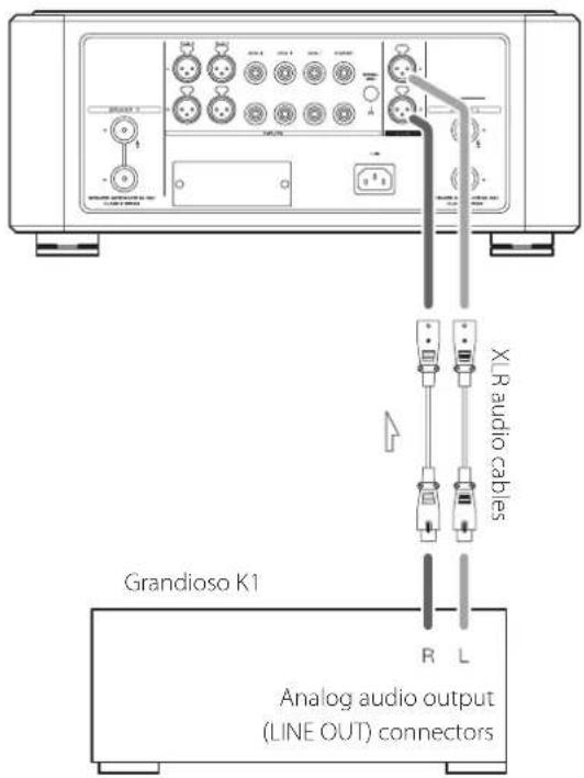 Esoteric Grandioso F1 - Connecting with a Grandioso K1 - 1