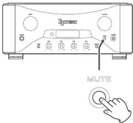 Esoteric Grandioso F1 - Appuyez sur la touche MUTE pour mettre fin aux réglages. - 1