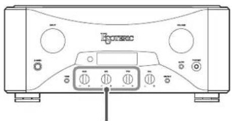 Esoteric Grandioso F1 - Commandes de tonalité - 1