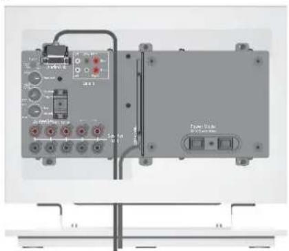LOEWE Reference Sound - Kabeldragning - 1