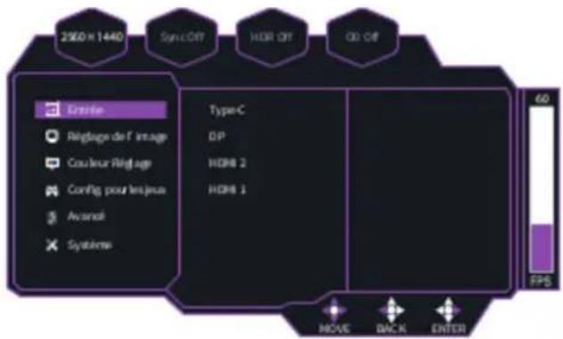 COOLER MASTER Tempest GP27Q - Menu principal - 1