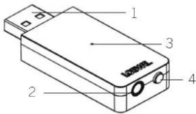 LOEWE Klang sub1 - 3Beschreibungdes Bluetooth-Senders - 1