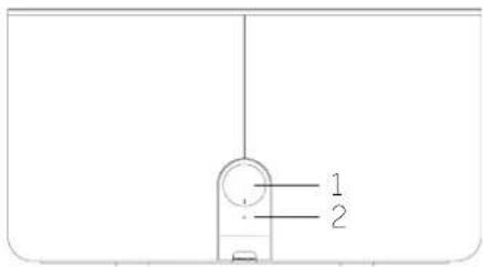 LOEWE Klang sub1 - Beschrijving van de onderdelen van de subwoofer - 1