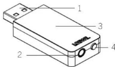 LOEWE Klang sub1 - Loewe klang sub1 in otturucusunun hissəlarin təsviri - 1