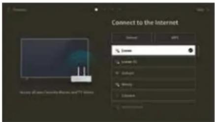 LOEWE We. SEE - Passaggio 2: connettiti a Internet - 1