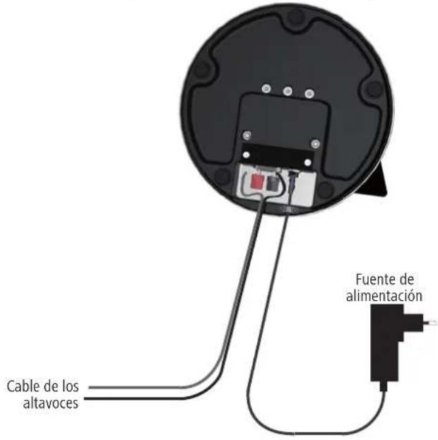 LOEWE Stand Speaker Slim ID - Conexión de los altavoces a la fuente de audio - 1