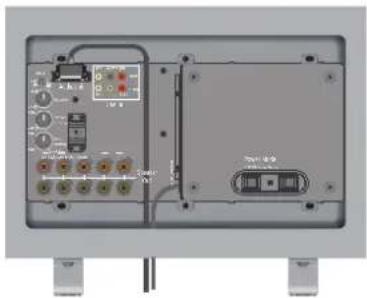 LOEWE Subwoofer 800 - Kabels leggen - 1