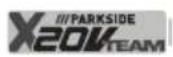 PARKSIDE PSMA 20Li A1 - Symbole na urządzeniu: - 16