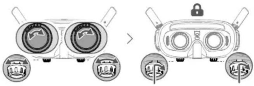 DJI Goggles 2 - การใช้กรอบแว่นตา - 4