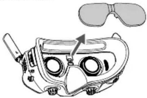 DJI Goggles 2 - ถอดแผ่นปี่องกันหน้าจอออก - 1