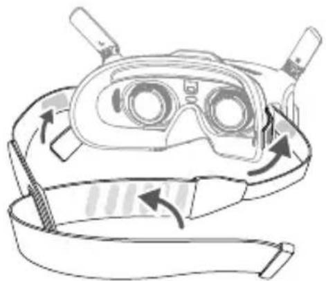 DJI Goggles 2 - ติดแลบคาดศี่รษะเข้ากับแว่นตา - 1