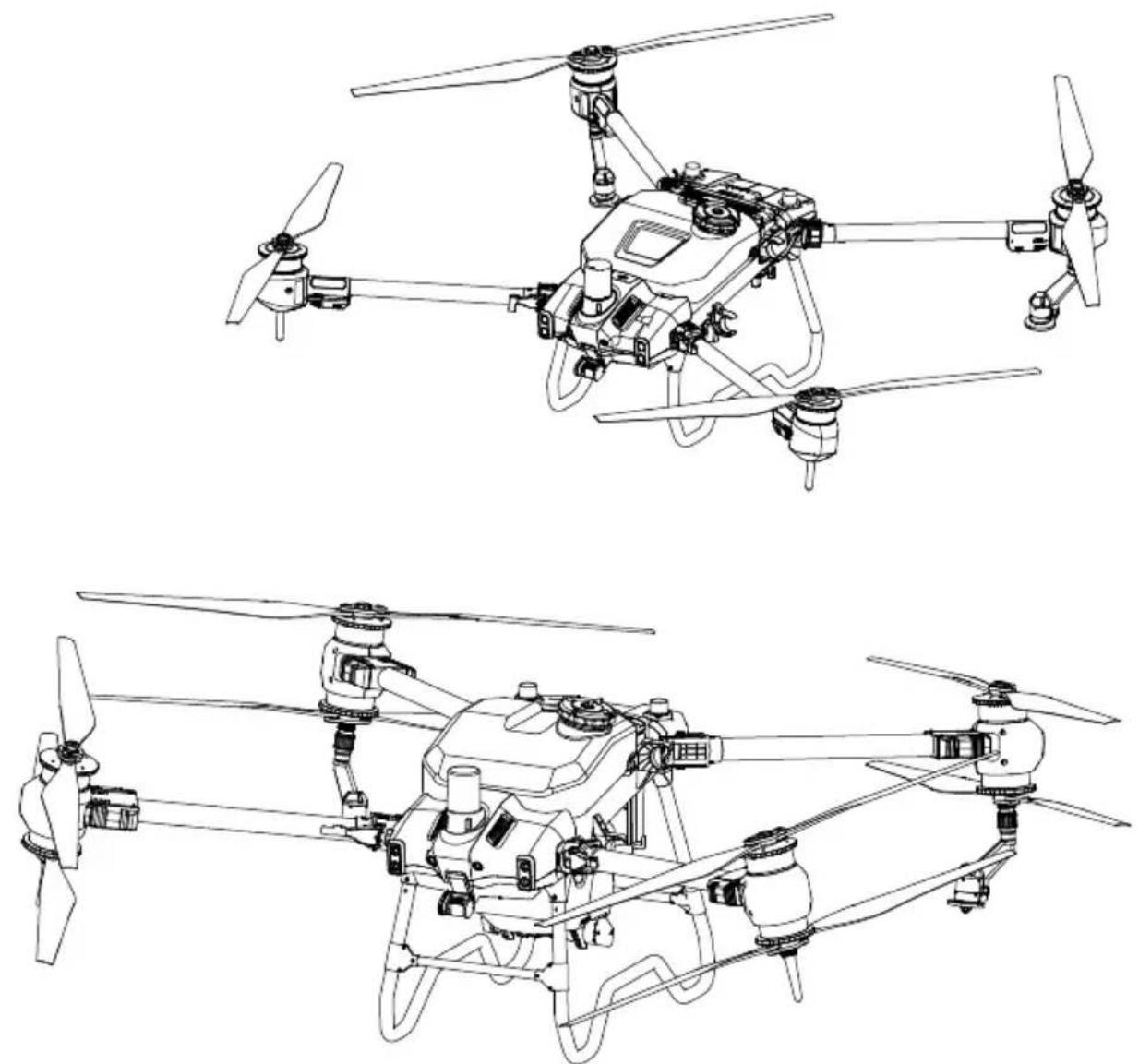 DJI Agras T40 - Εγχειρίδιο πτήσης μη επανδρωμένου αεροσκάφους - 1