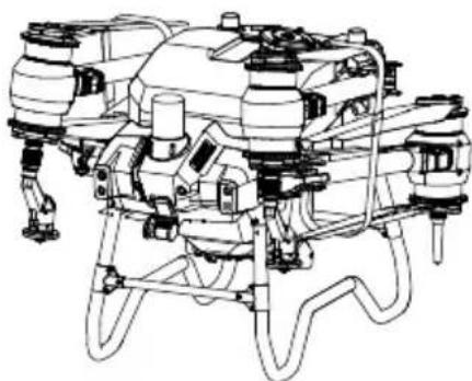 DJI Agras T40 - Επισκόπηση αεροσκάφους - 3