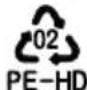 PARKSIDE PPTSA 20Li A1 - Symboles dans le coffret de rangement : - 6