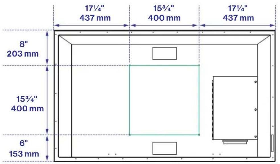 17½" 437 mm 15¾" 400 mm 17½" 437 mm 8" 203 mm 15¾" 400 mm 6" 153 mm