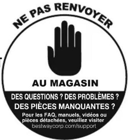 BESTWAY 53353 - Notice d'utilisation - 1