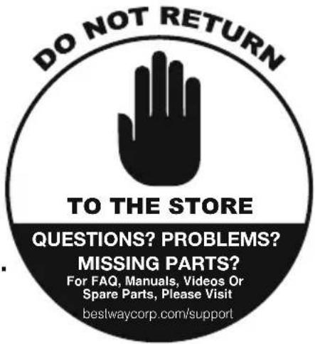 BESTWAY 53353 - Owner's manual - 1